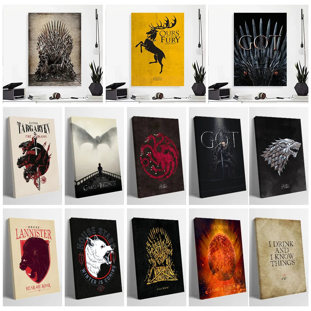 Game of Thrones and ASOIAF Posters