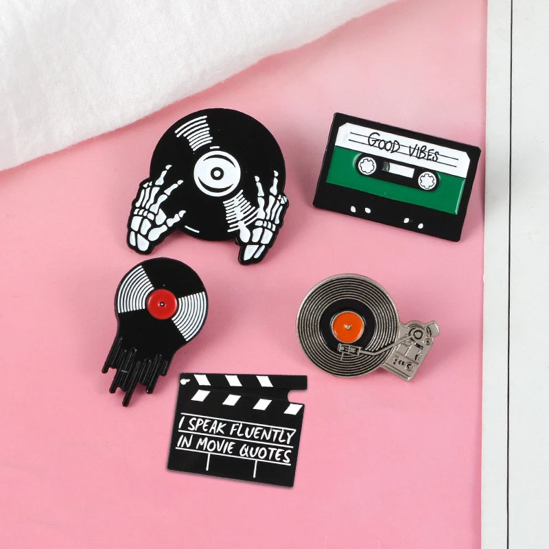 Pins for Cinema & Music lovers