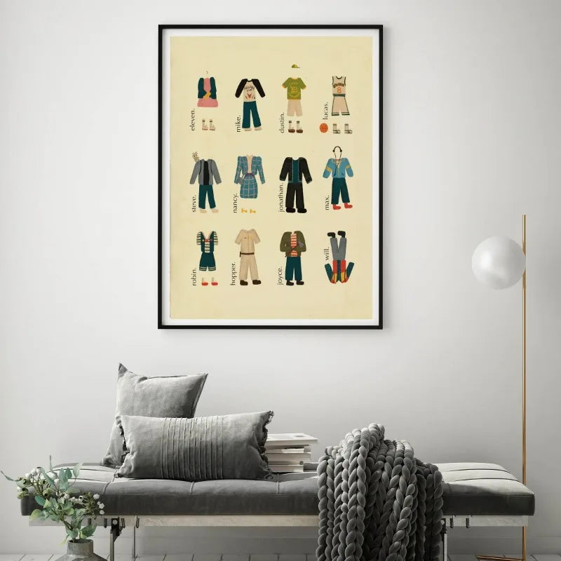 Minimalist Stranger Things Posters