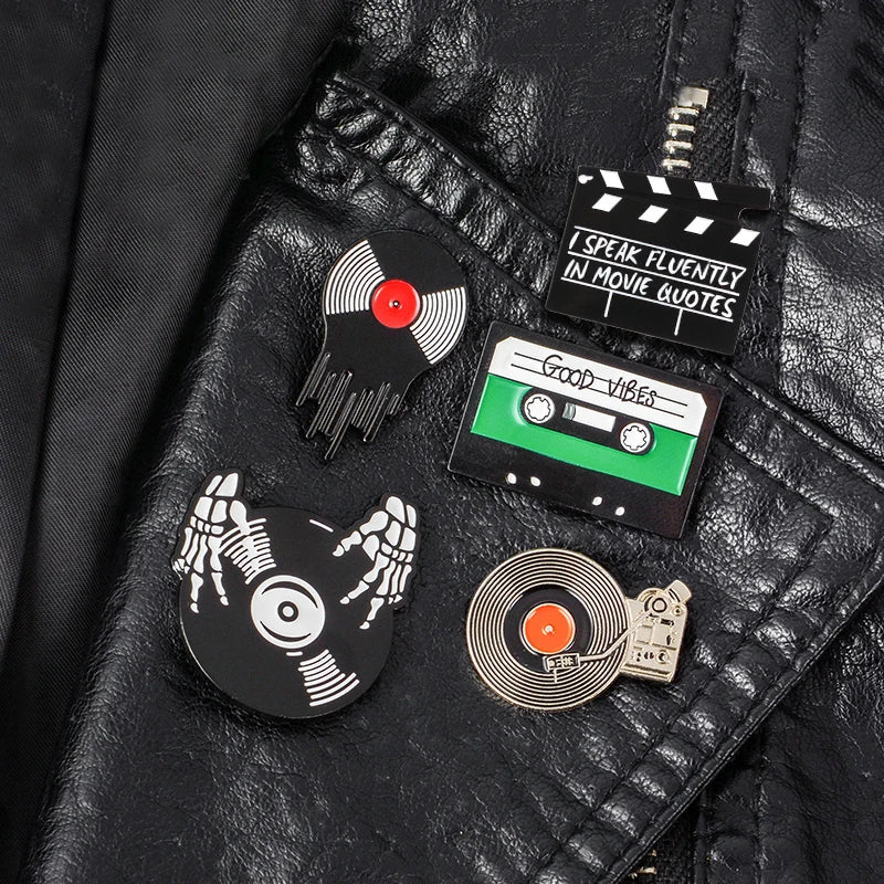 Pins for Cinema & Music lovers