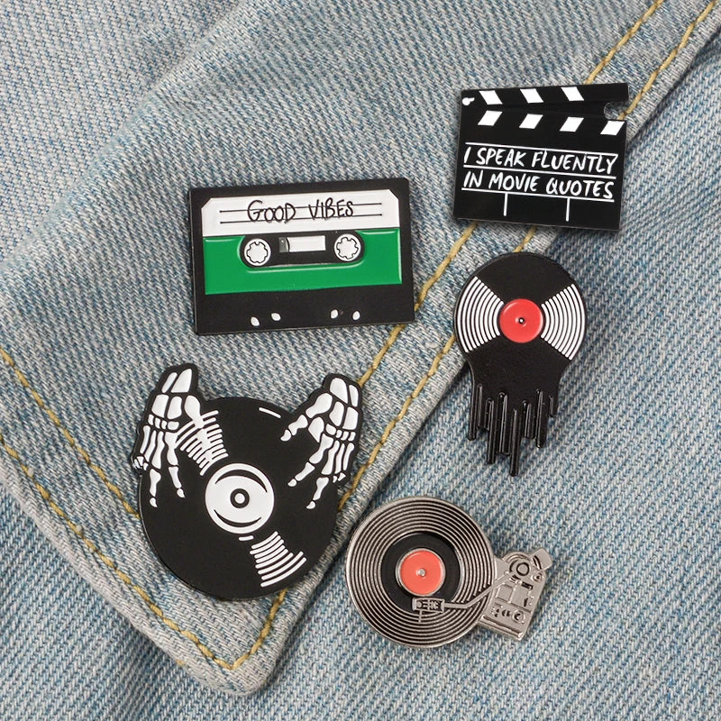 Pins for Cinema & Music lovers