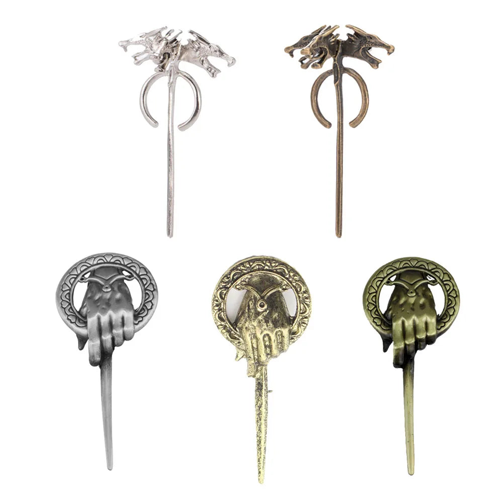 Game of Throne Hand of the King & Targaryen Pins