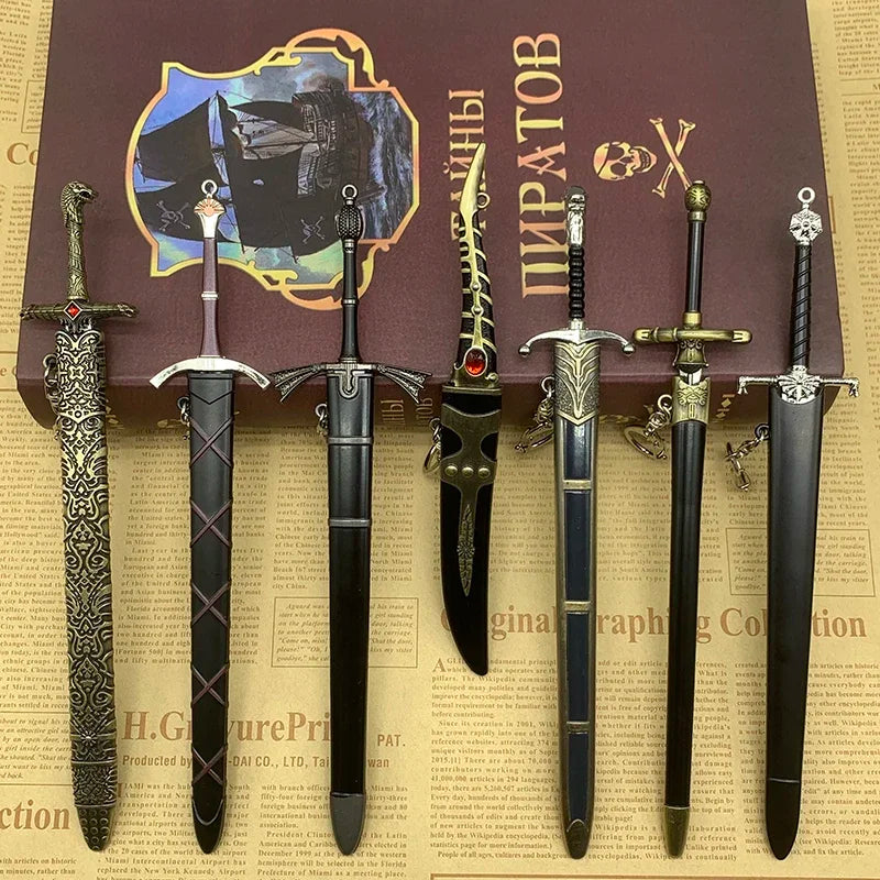 Game of Thrones and ASOIAF Miniature Swords for collection and display
