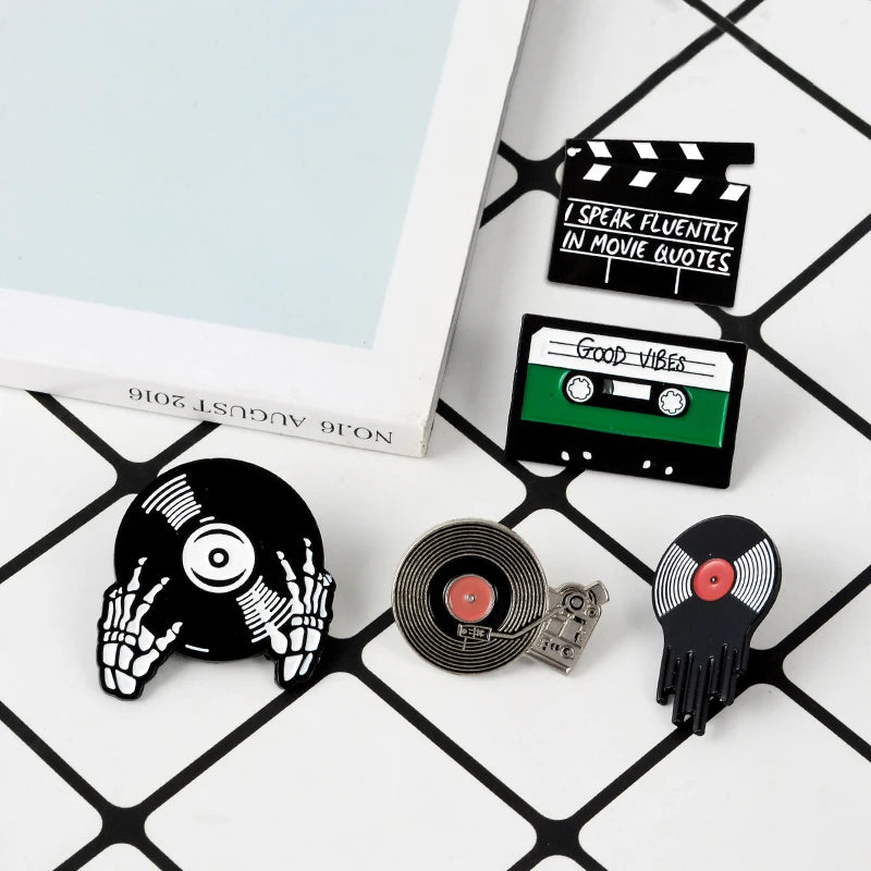 Pins for Cinema & Music lovers