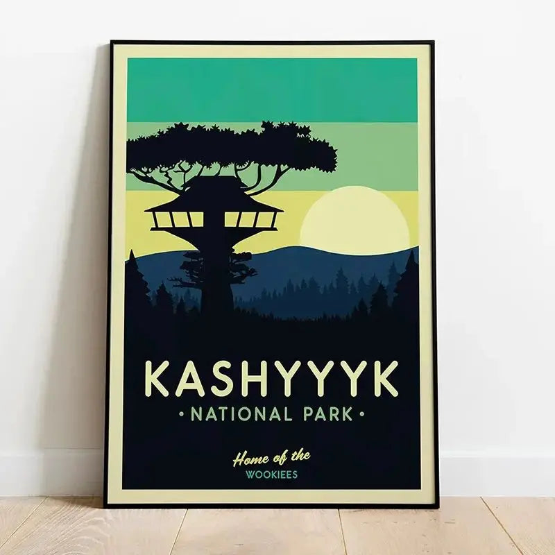 Star Wars Planets High Quality Posters