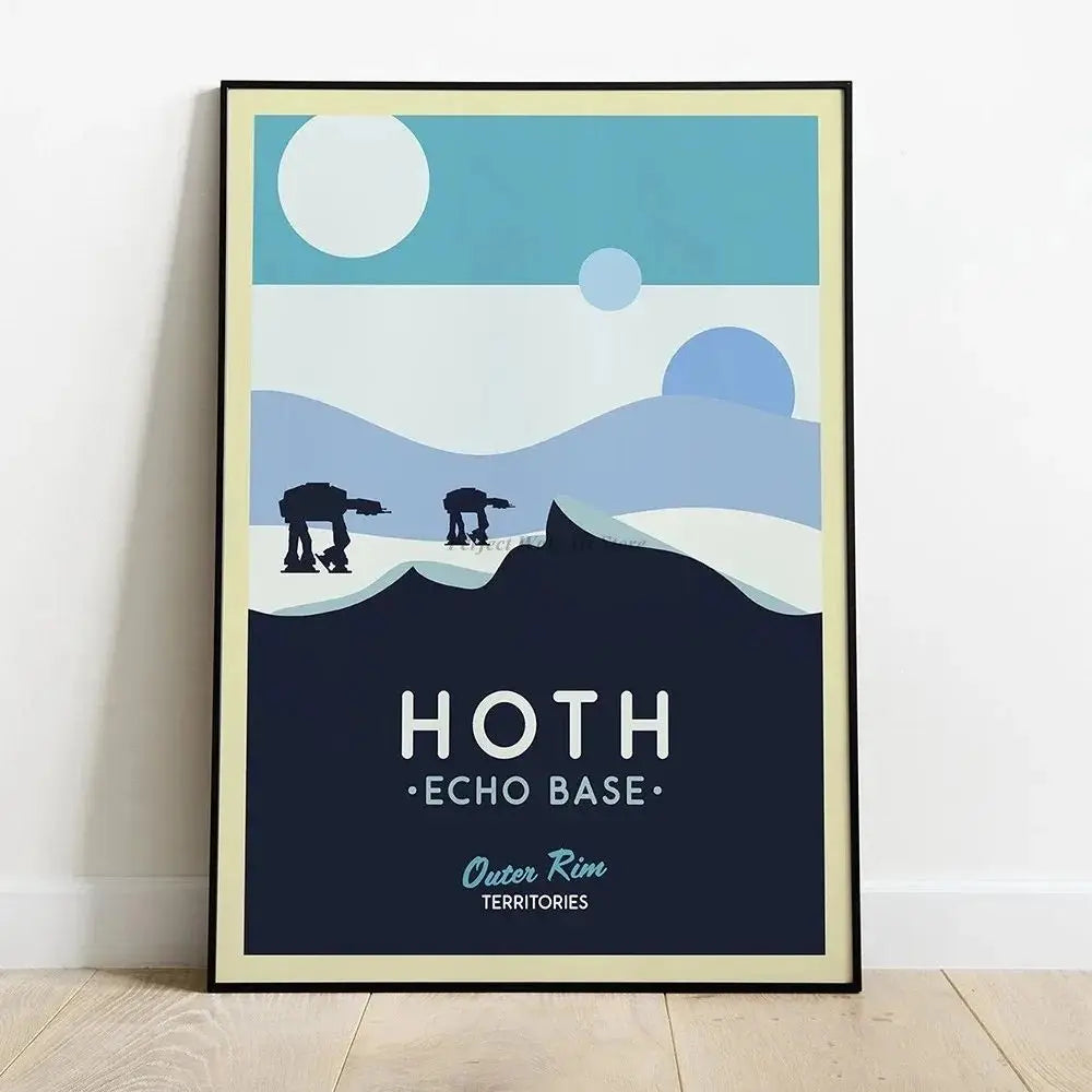 Star Wars Planets High Quality Posters