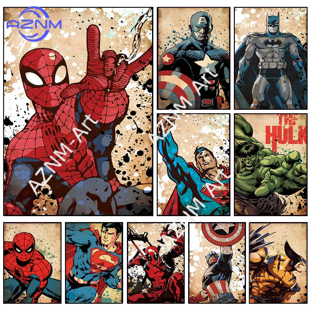 Marvel Superheroe Posters